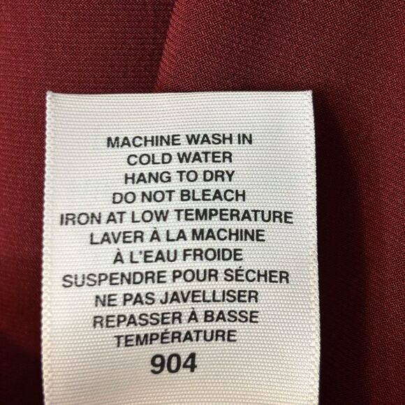 Sympli XL garnet burgundy color tunic scoop neck long sleeve Canada - Picture 6 of 8